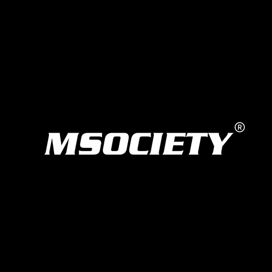 M Society Sticker transparent