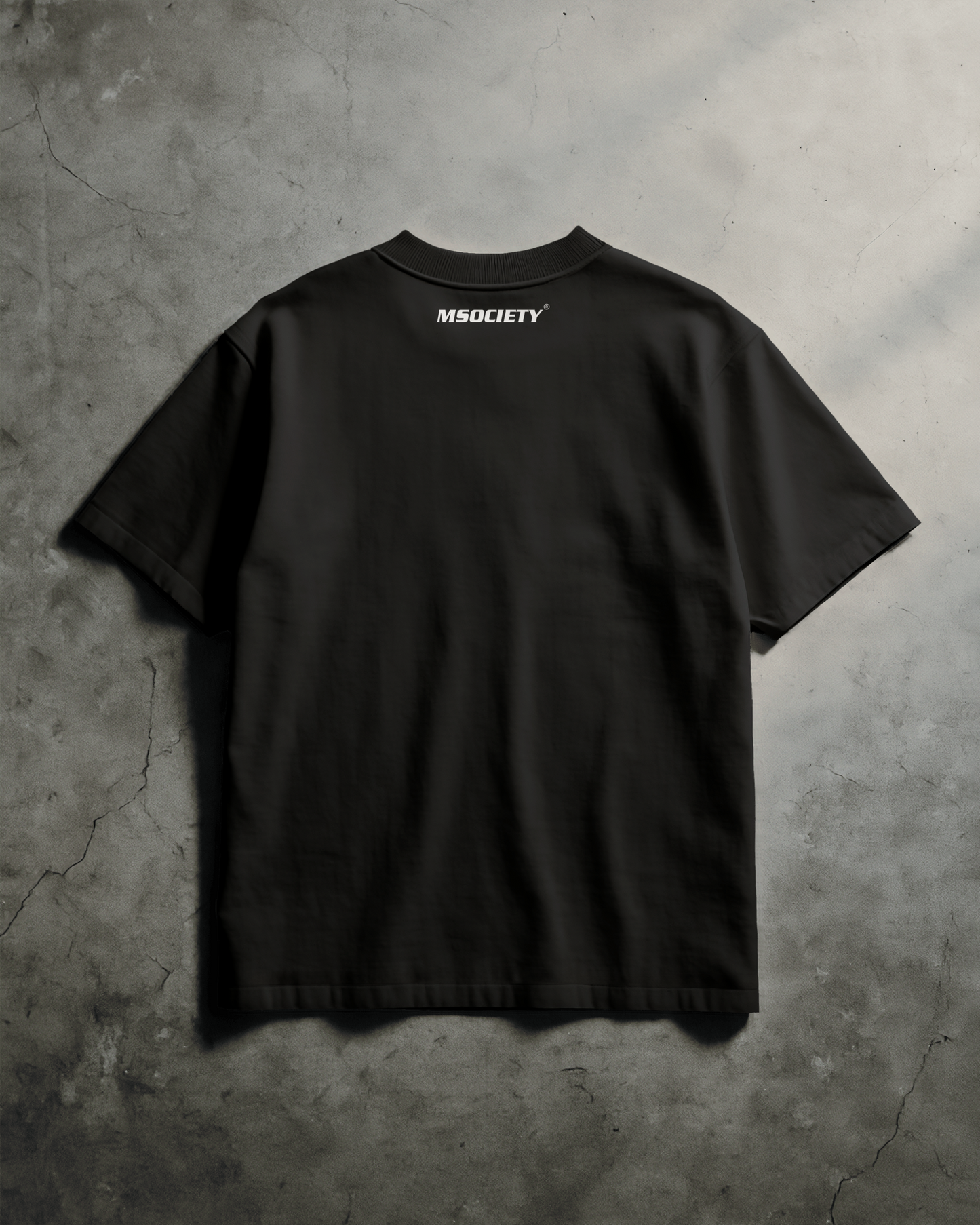 M Society Oversize Shirt mit Metal Logo 305gr