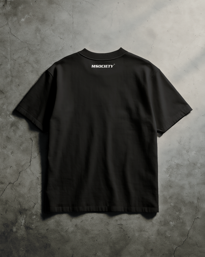 M Society Oversize Shirt mit Metal Logo 305gr