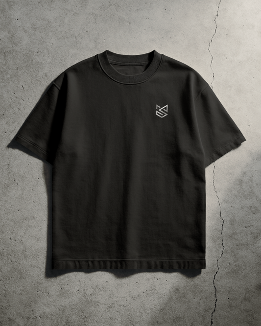 M Society Oversize Shirt mit Metal Logo 305gr