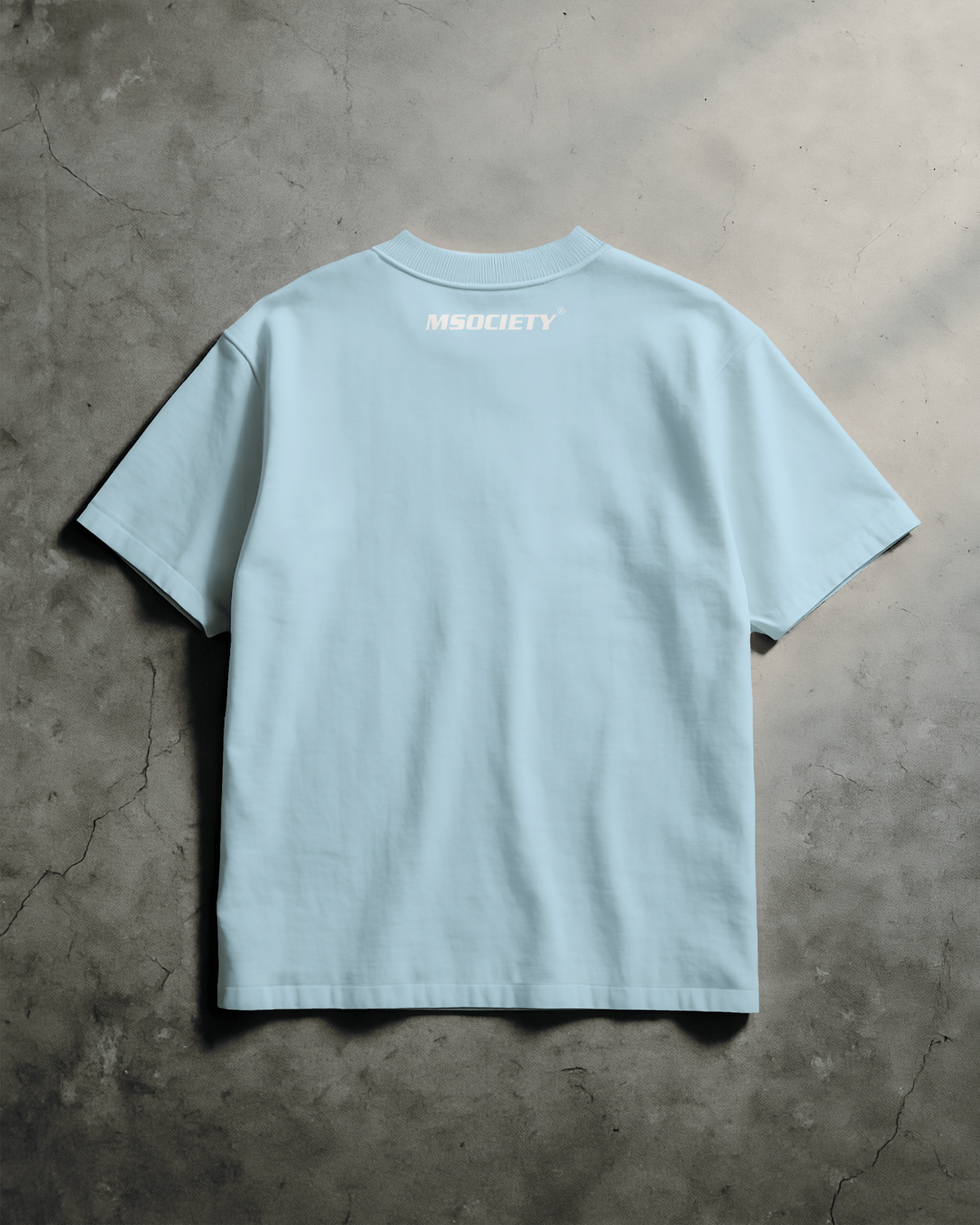 M Society Oversize Shirt mit Metal Logo 305gr