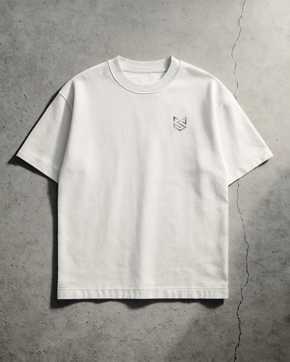 M Society Oversize Shirt mit Metal Logo 305gr