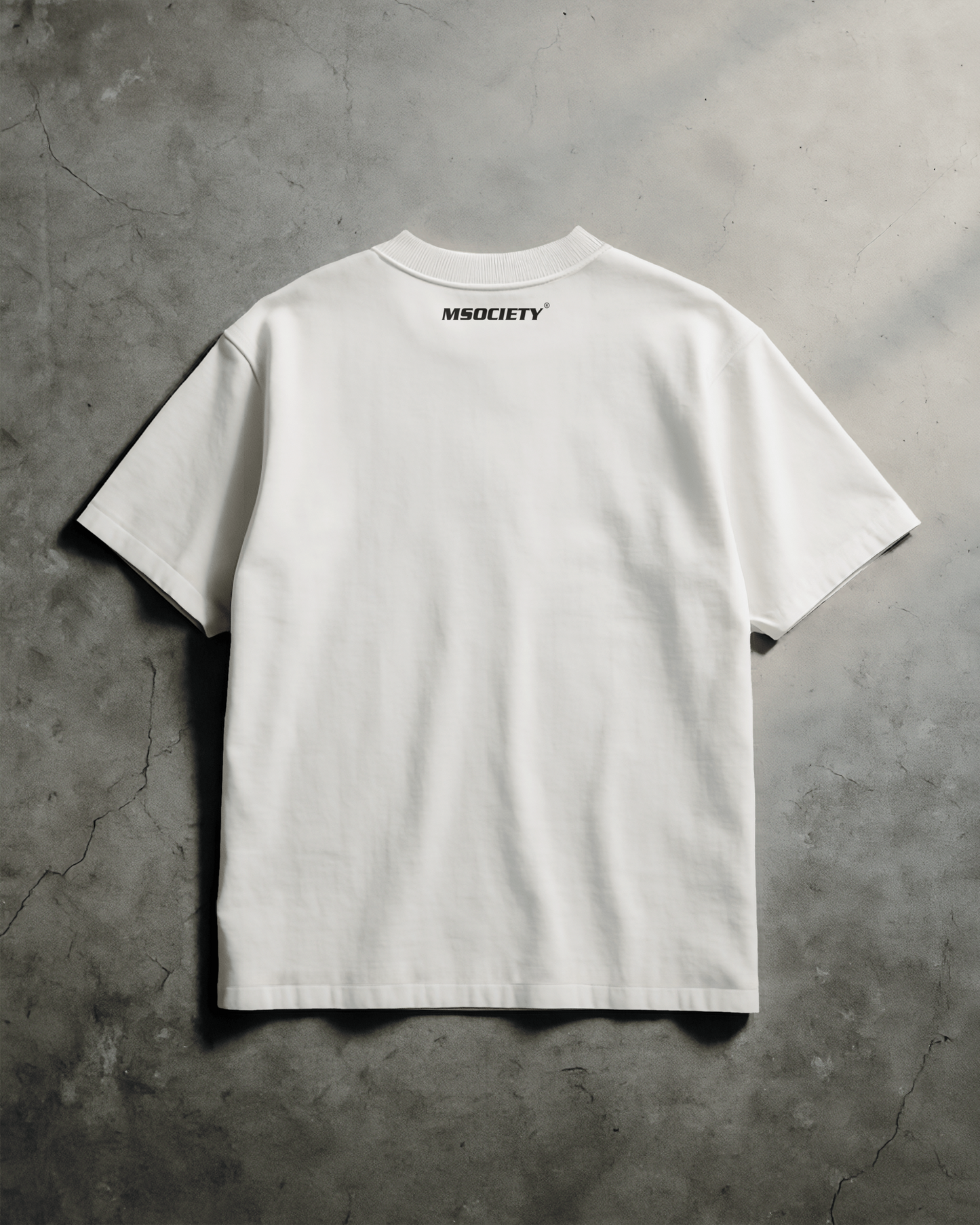 M Society Oversize Shirt mit Metal Logo 305gr