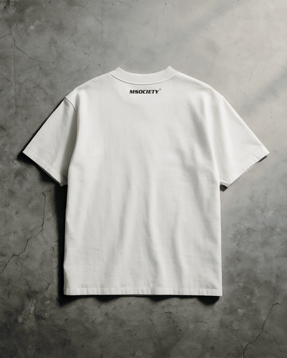 M Society Oversize Shirt mit Metal Logo 305gr